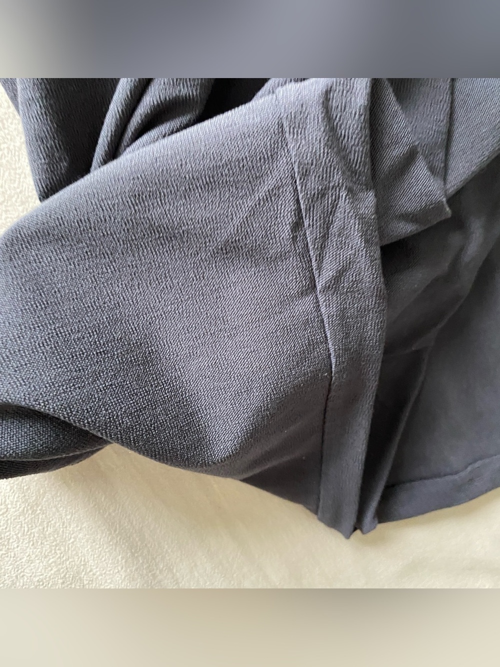 Eileen Fisher Pull-On Straight Leg Pants Dark Gray XS - Picture 5 of 9
